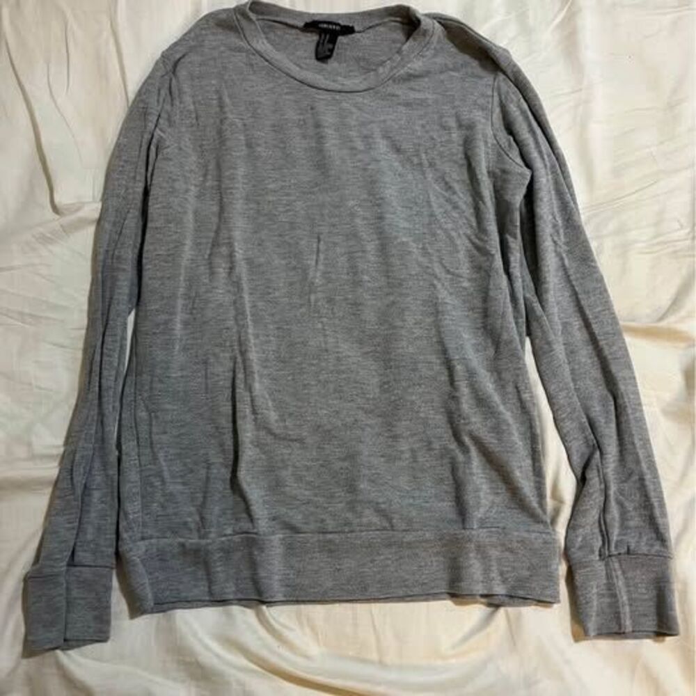 Forever 21 Grey medium Long Sleeve Top